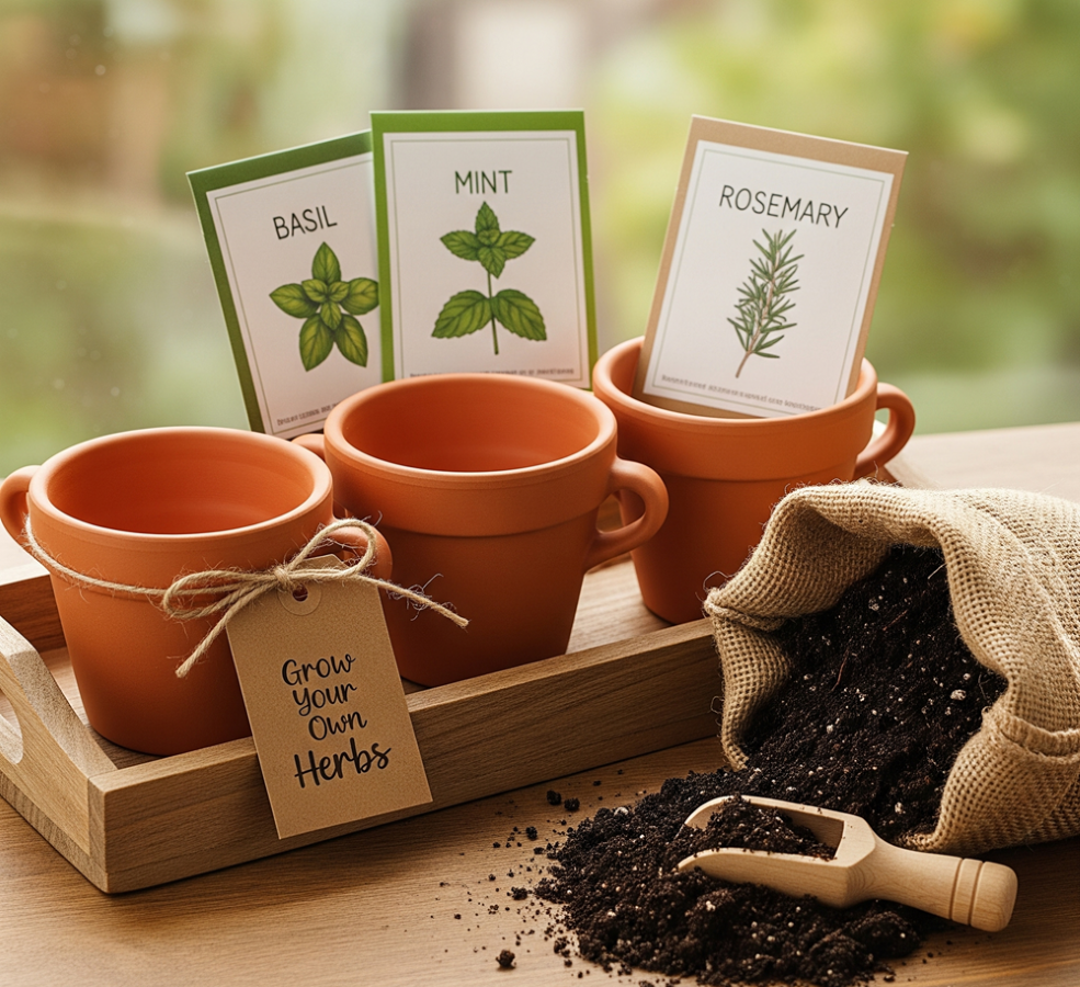 Kit de Cultivo de Hierbas Aromáticas
