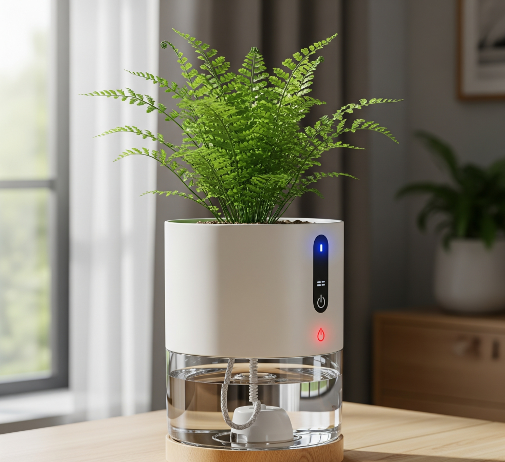 Maceta Inteligente con Autorriego